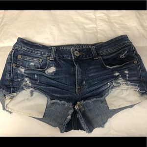 American eagle jean shorts